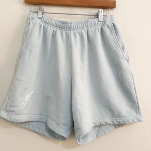 Twinflames Light Blue Sweat-shorts